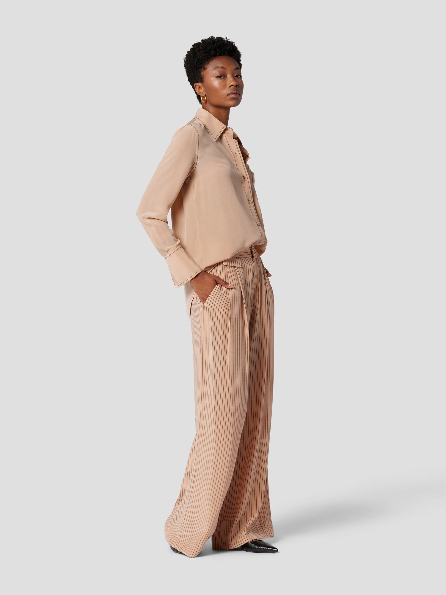 DILLON SILK SHIRT sold by Equipment product image thumbnail 5