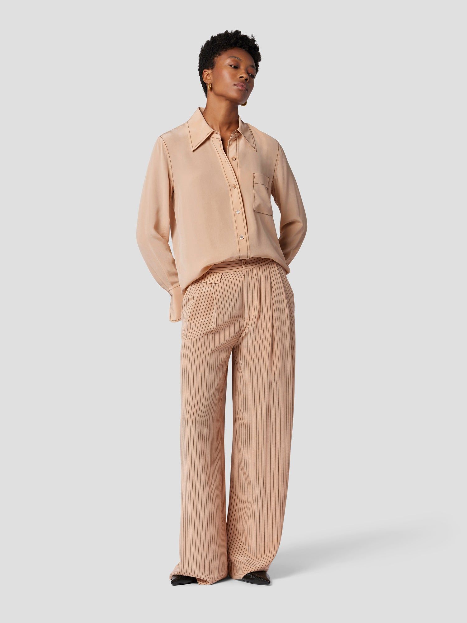 DILLON SILK SHIRT sold by Equipment product image thumbnail 2