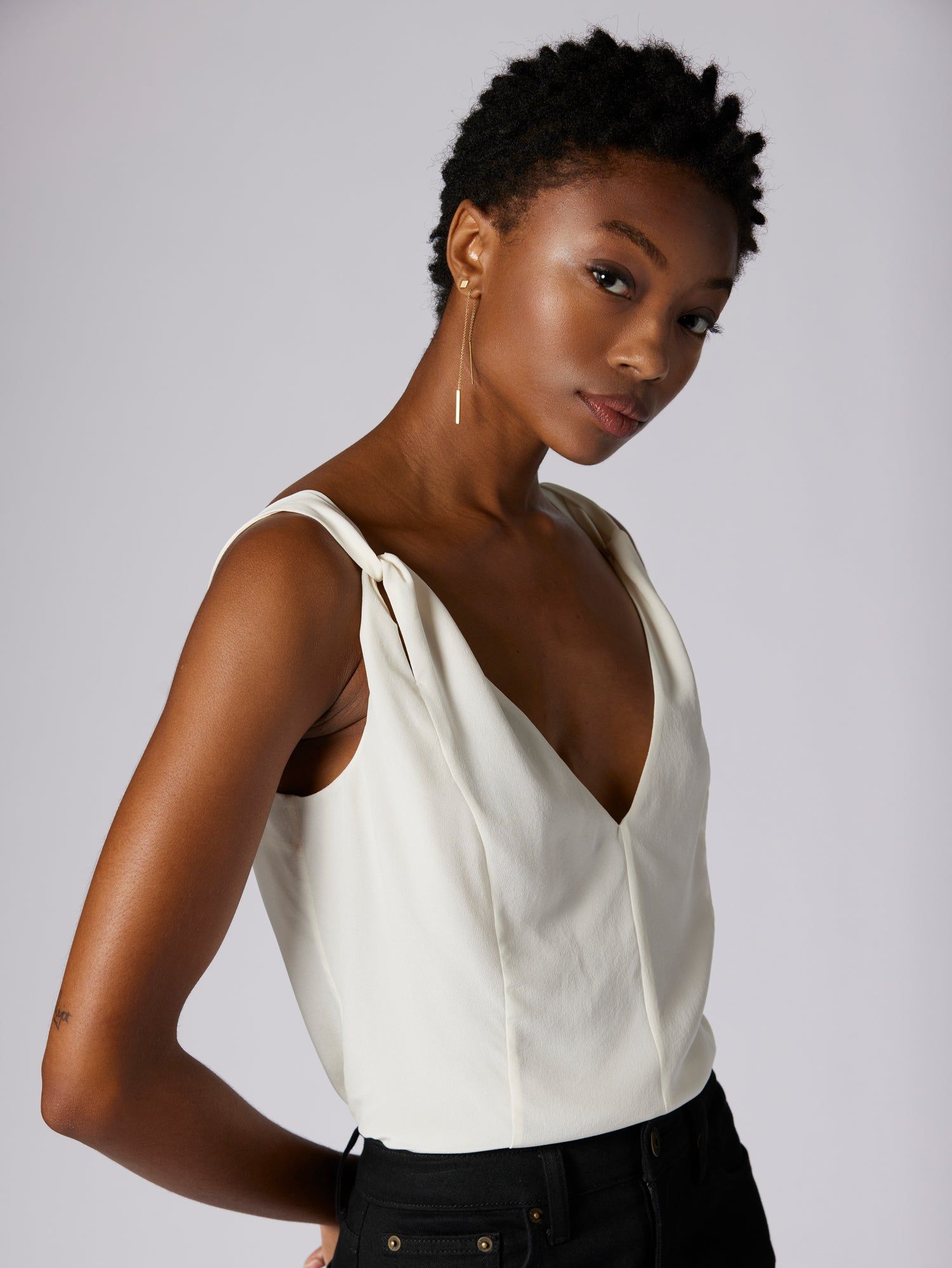 HADLEY SILK TOP sold by Equipment