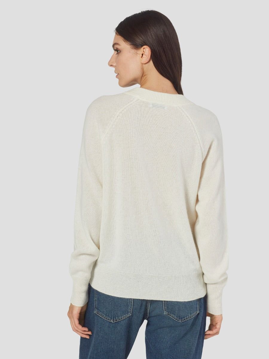 Madalene V-Neck Cashmere Sweater sold by Equipment product image thumbnail 4