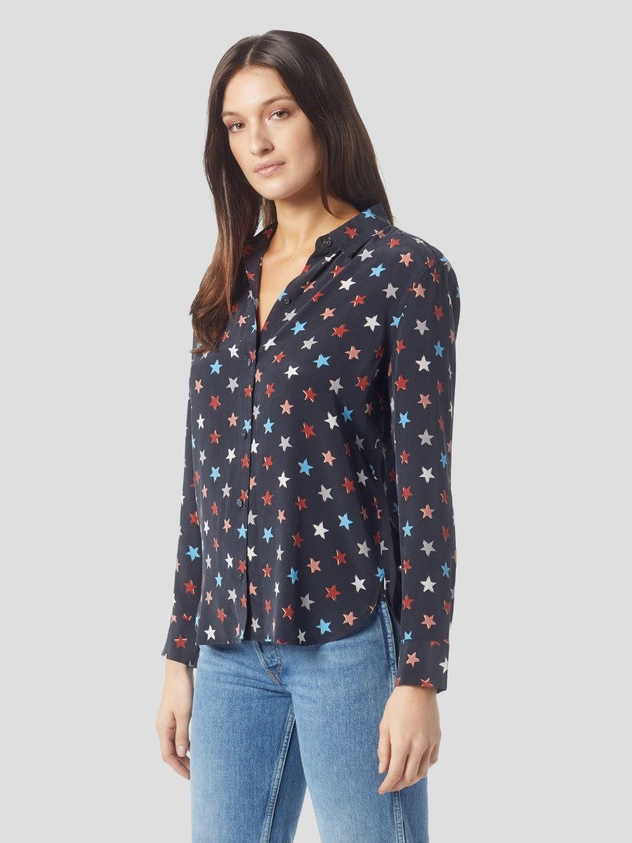 Leema Silk Shirt sold by Equipment product image thumbnail 3