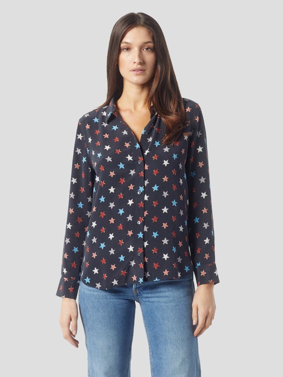 Leema Silk Shirt sold by Equipment product image thumbnail 2