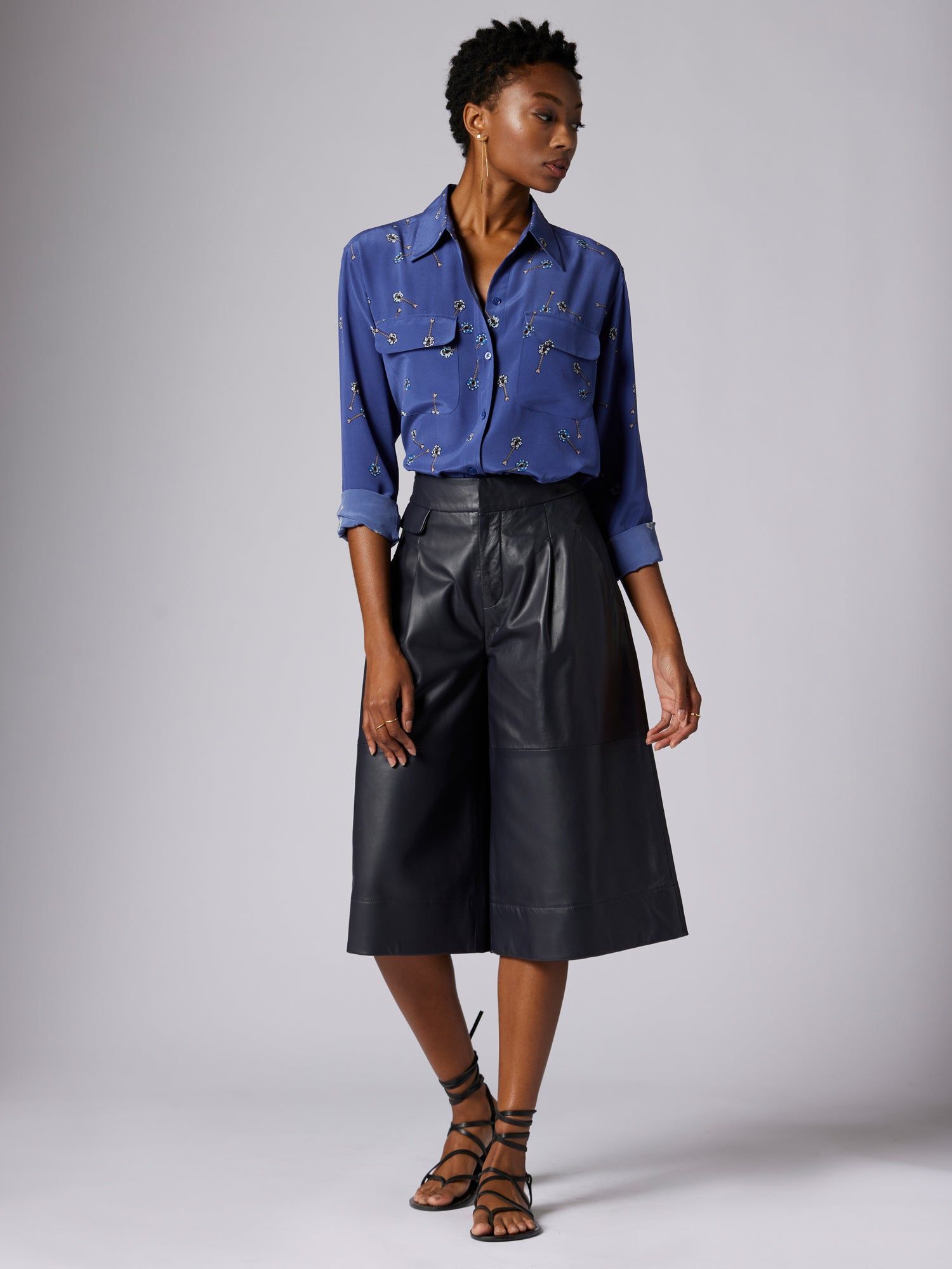 SIGNATURE SILK SHIRT sold by Equipment product image thumbnail 3