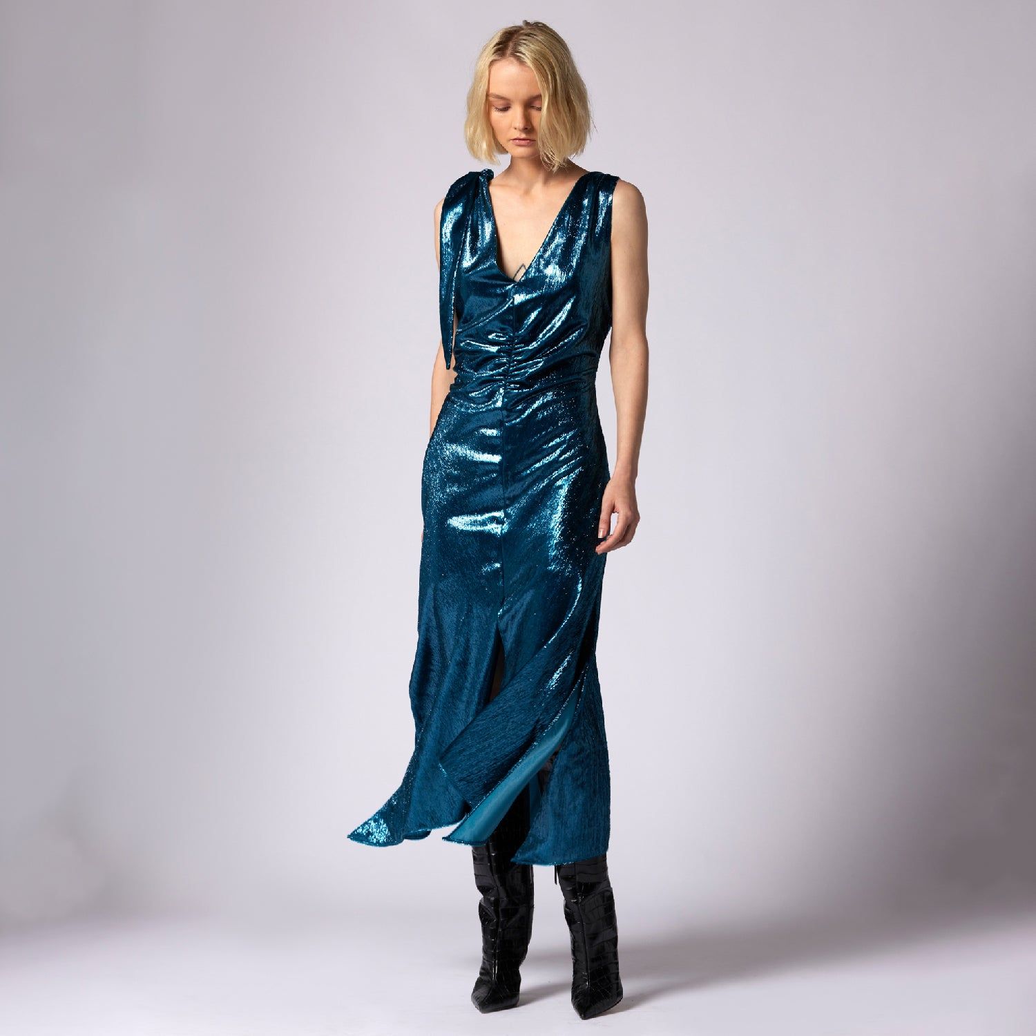 Zoe Maxi Dress sold by Equipment product image thumbnail 5