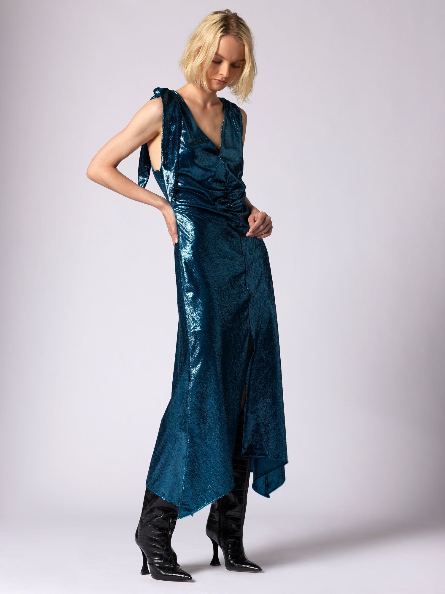 Zoe Maxi Dress sold by Equipment product image thumbnail 3