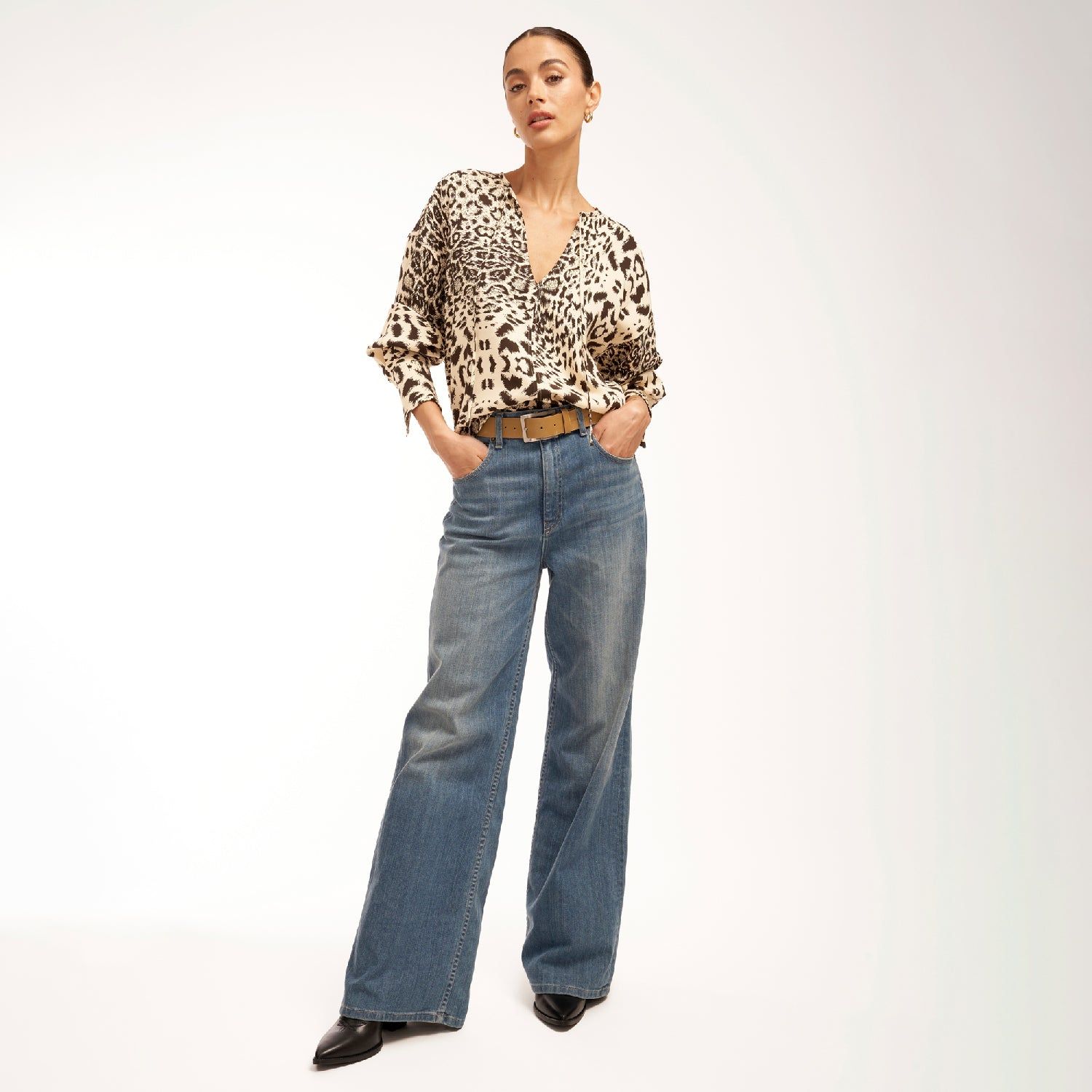 Hailey Long Sleeve Top sold by Equipment product image thumbnail 5