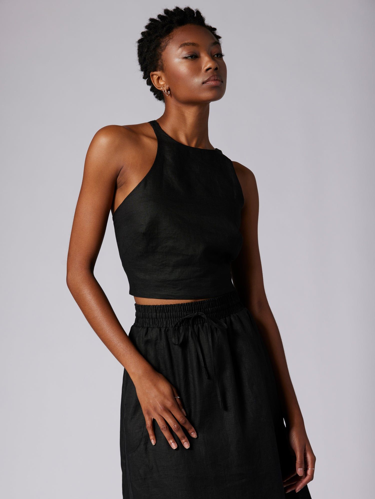 SIDNEY SLEEVELESS LINEN TOP sold by Equipment