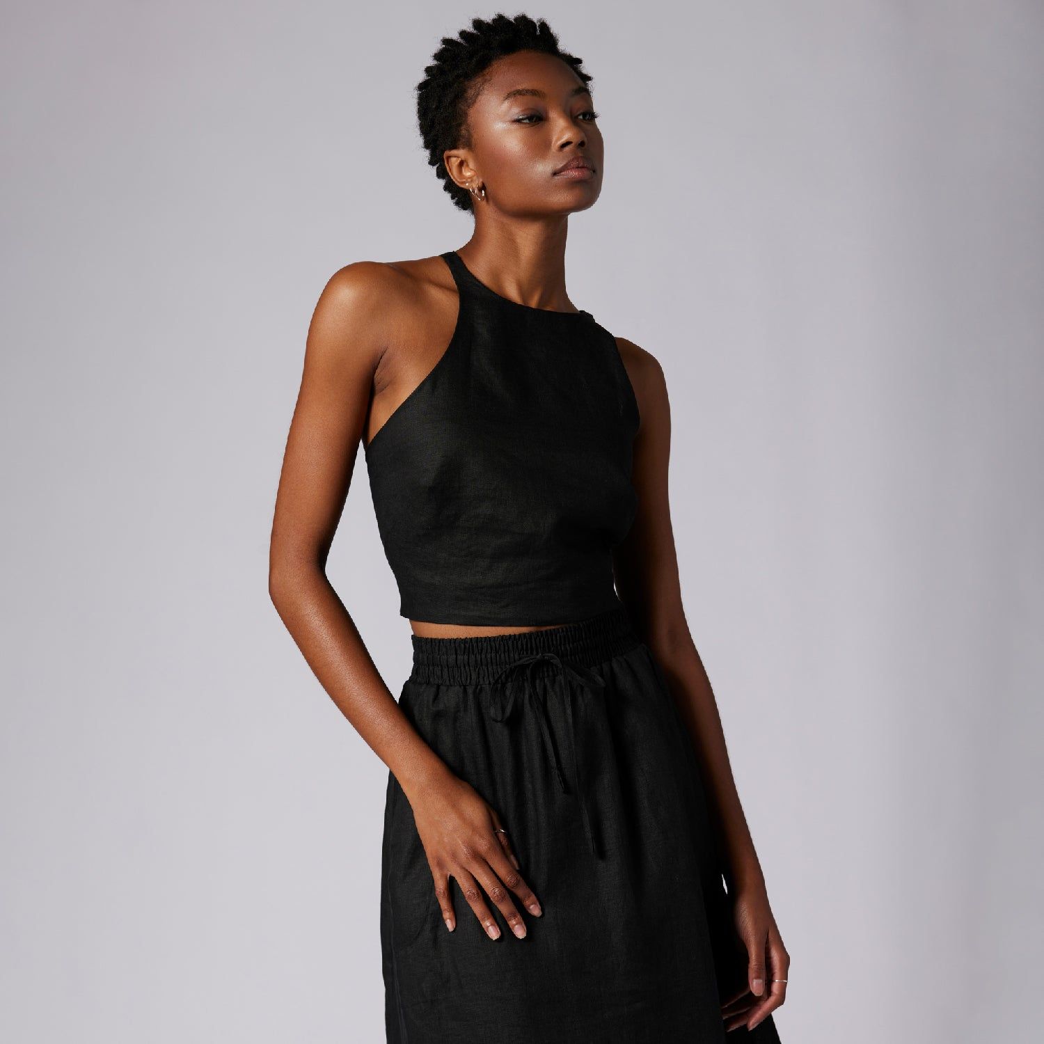 SIDNEY SLEEVELESS LINEN TOP sold by Equipment product image thumbnail 5