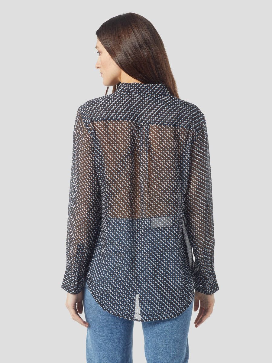 Signature Silk Shirt sold by Equipment product image thumbnail 5