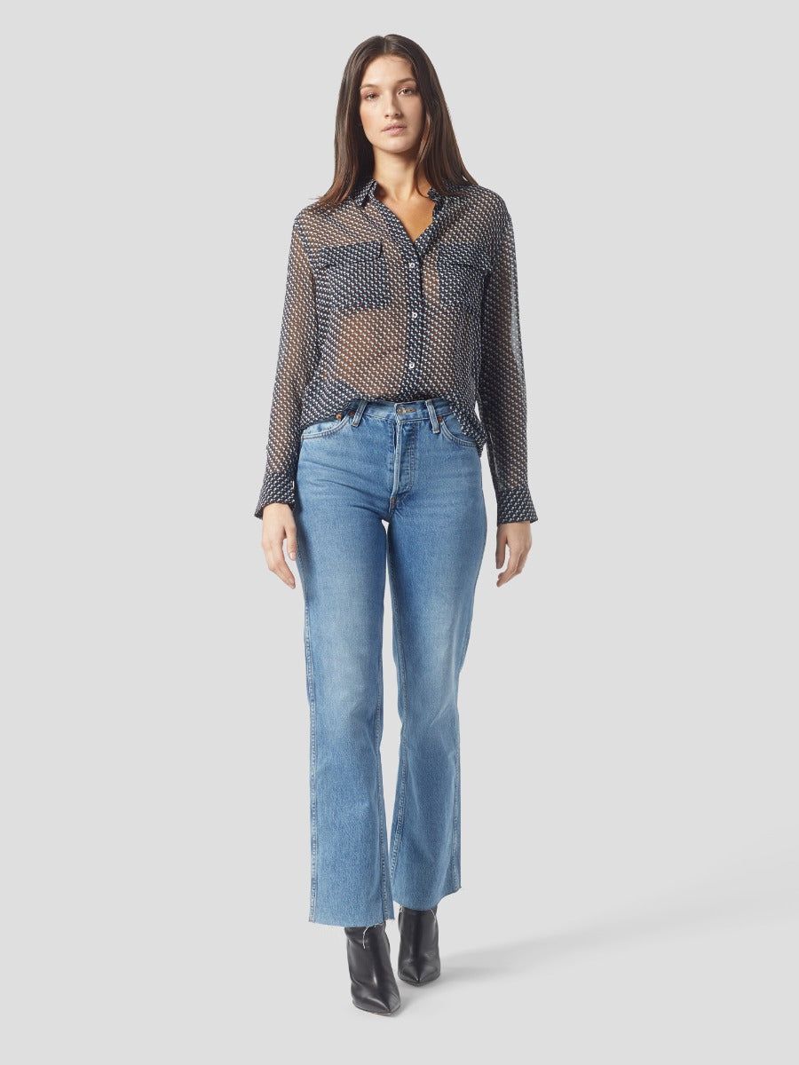 Signature Silk Shirt sold by Equipment