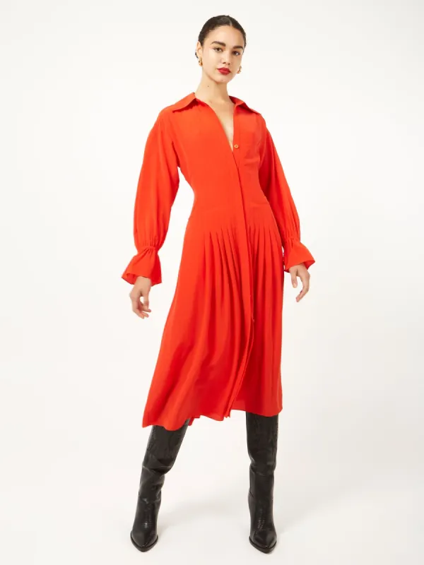 Briella Midi Silk Dress sold by Equipment