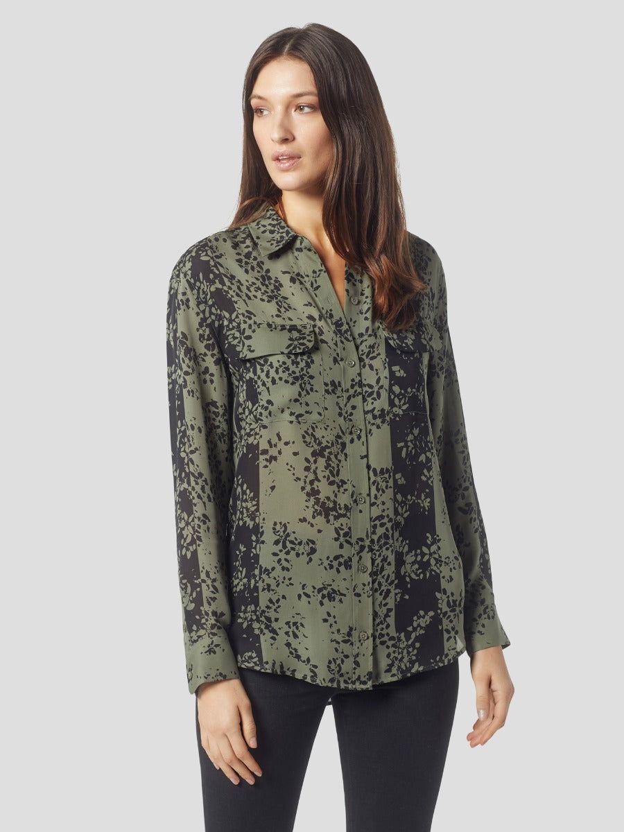 SIGNATURE SILK SHIRT sold by Equipment product image thumbnail 2