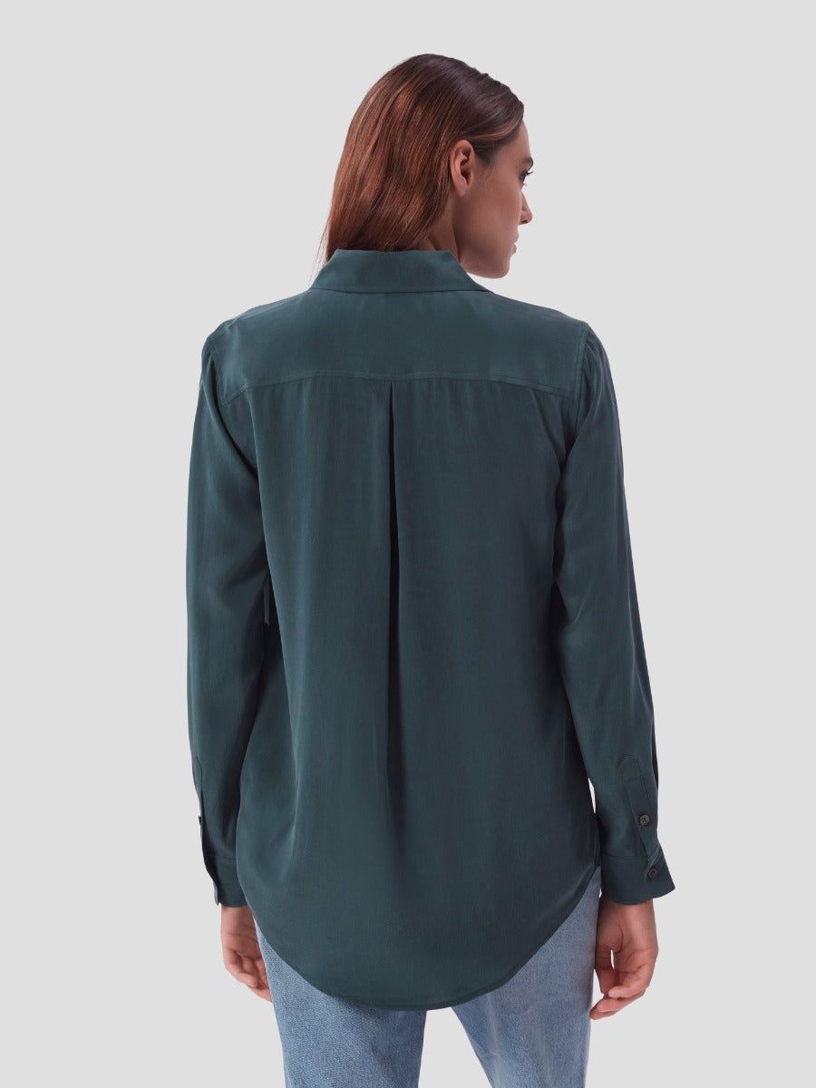 ESSENTIAL SILK SHIRT sold by Equipment product image thumbnail 4