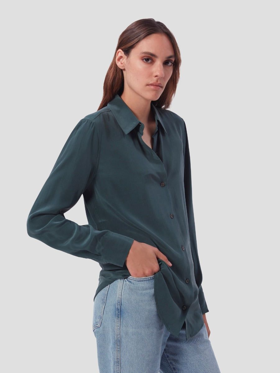 ESSENTIAL SILK SHIRT sold by Equipment product image thumbnail 2