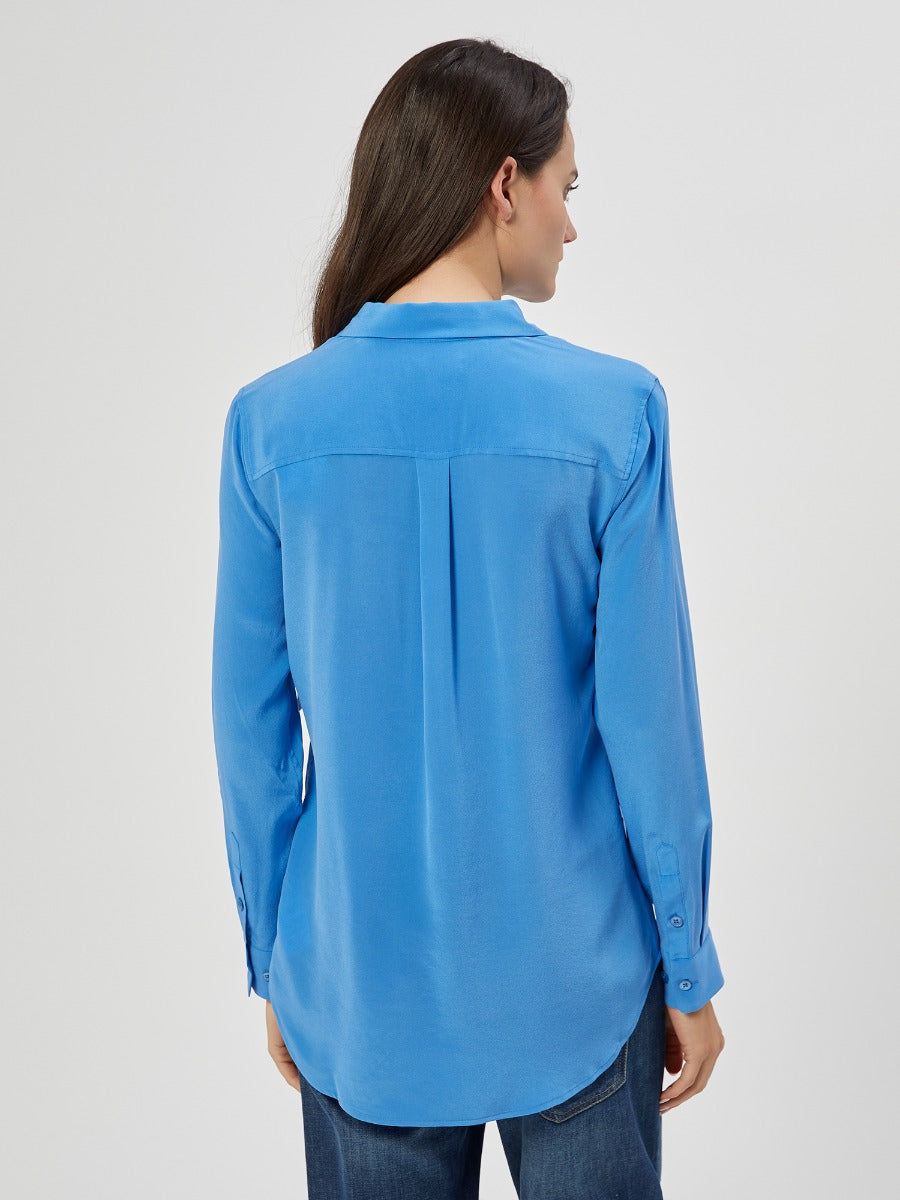 SLIM SIGNATURE SILK SHIRT sold by Equipment product image thumbnail 4