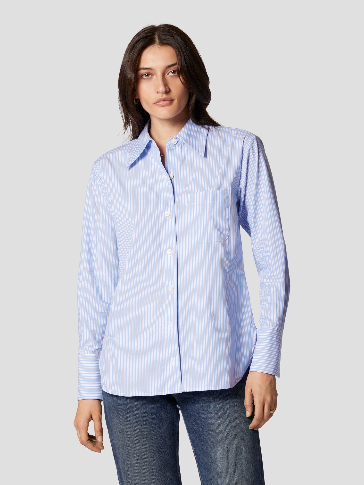GEORGIE COTTON SHIRT sold by Equipment product image thumbnail 3
