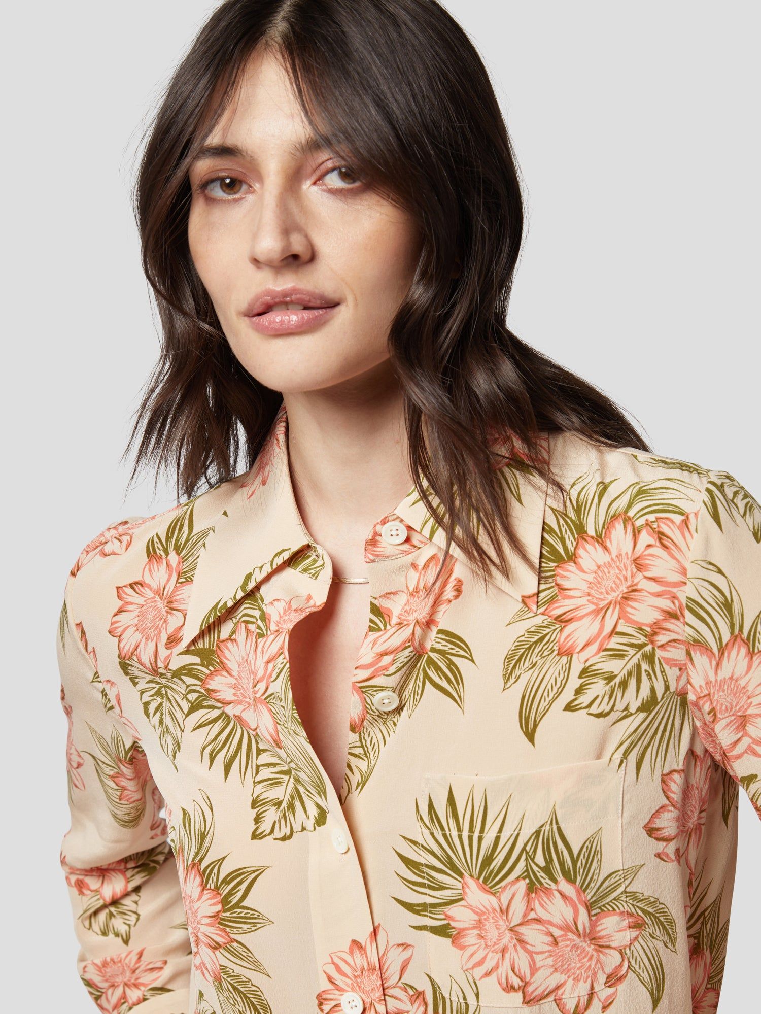 QUINNE SILK SHIRT sold by Equipment product image thumbnail 5