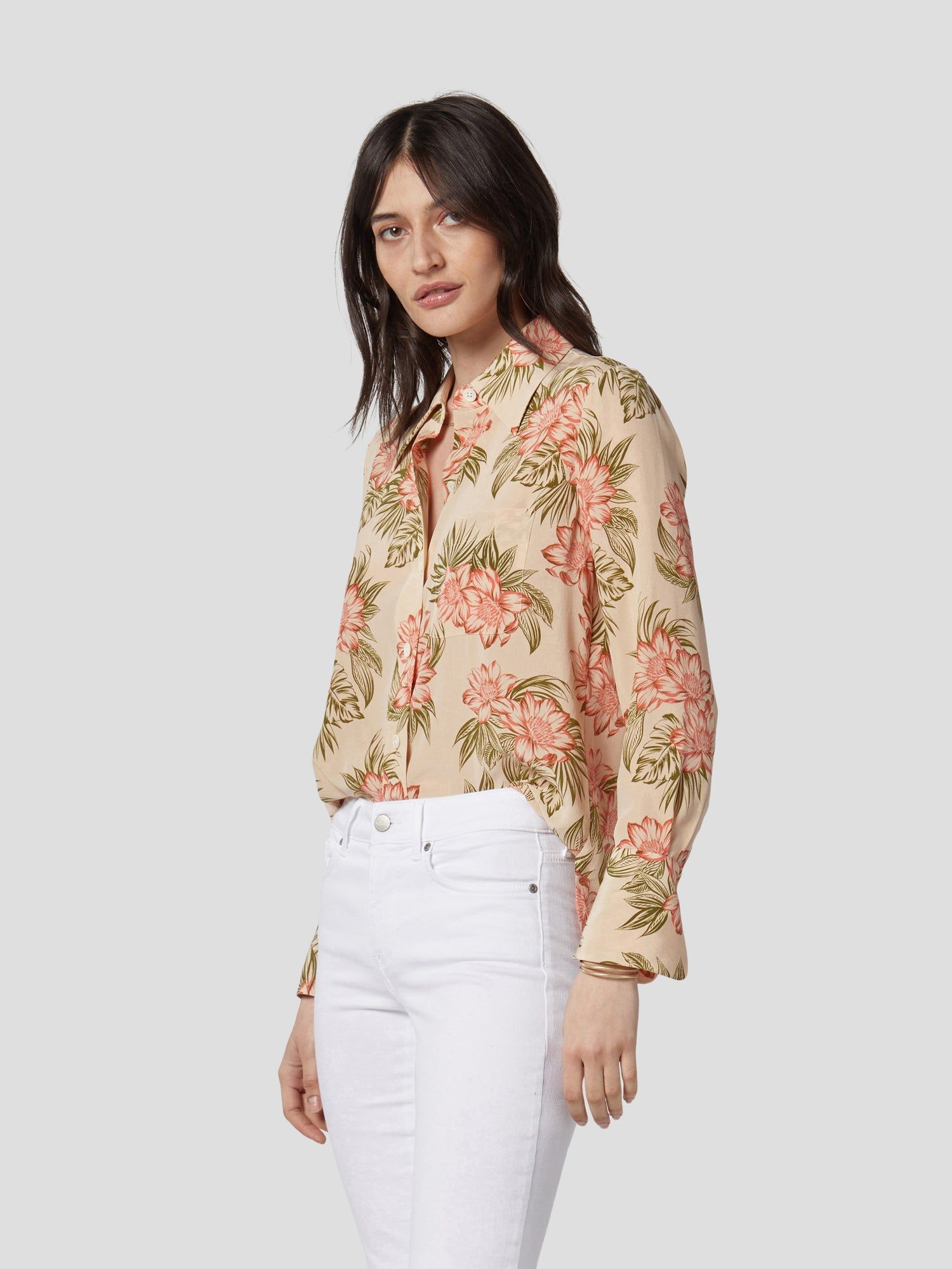 QUINNE SILK SHIRT sold by Equipment product image thumbnail 3