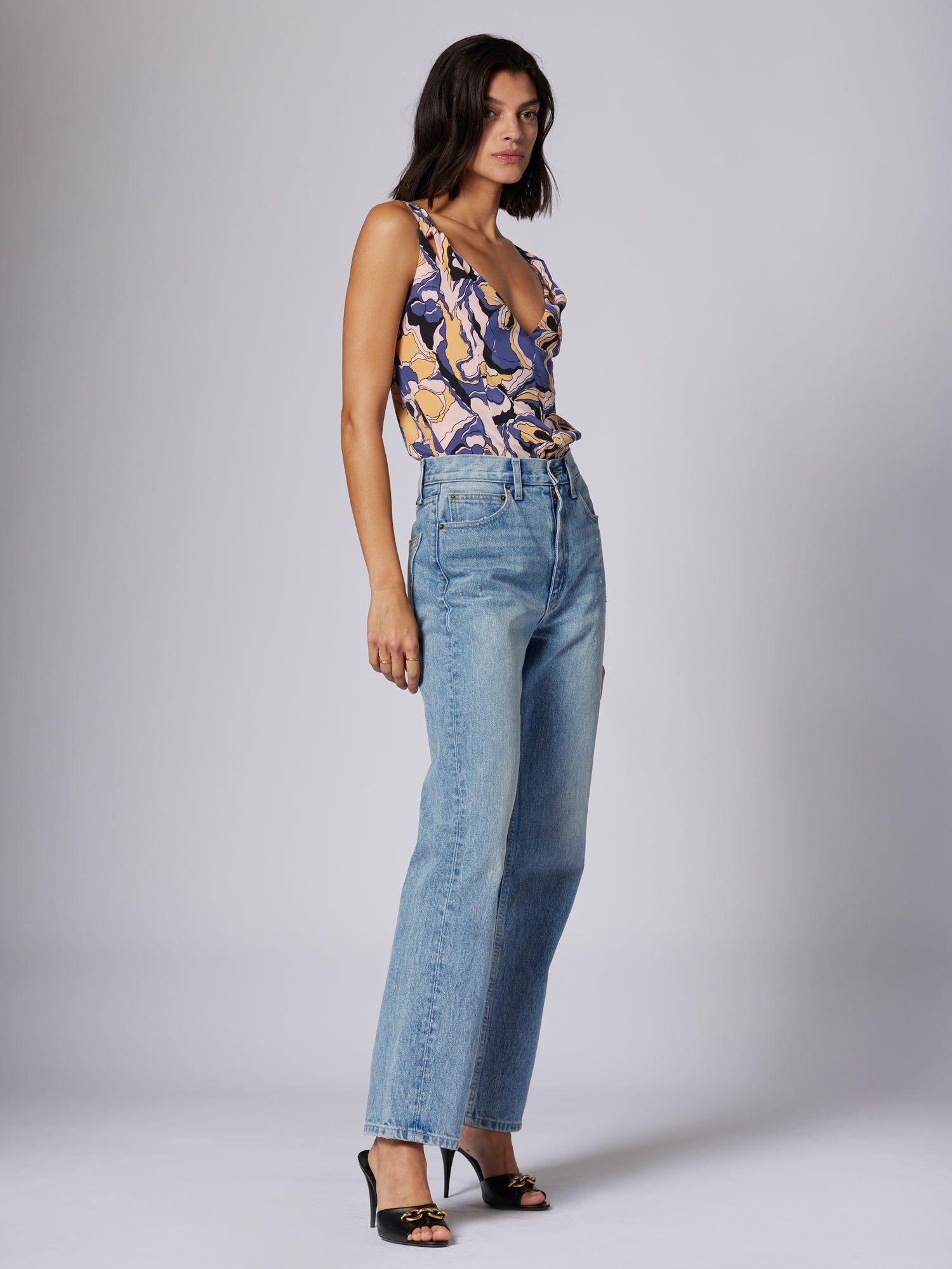 HADLEY SILK TOP sold by Equipment product image thumbnail 2