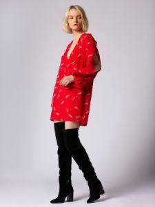 Cameron Mini Silk Dress sold by Equipment