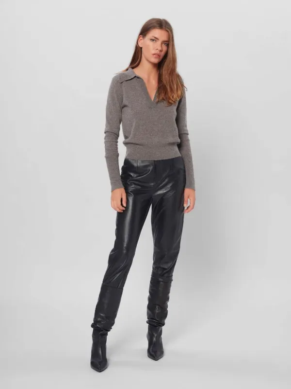 Audenn Cashmere Polo Sweater sold by Equipment