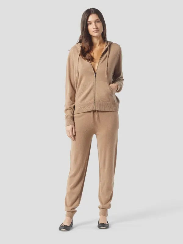 ODIL ZIP-UP CASHMERE HOODIE sold by Equipment