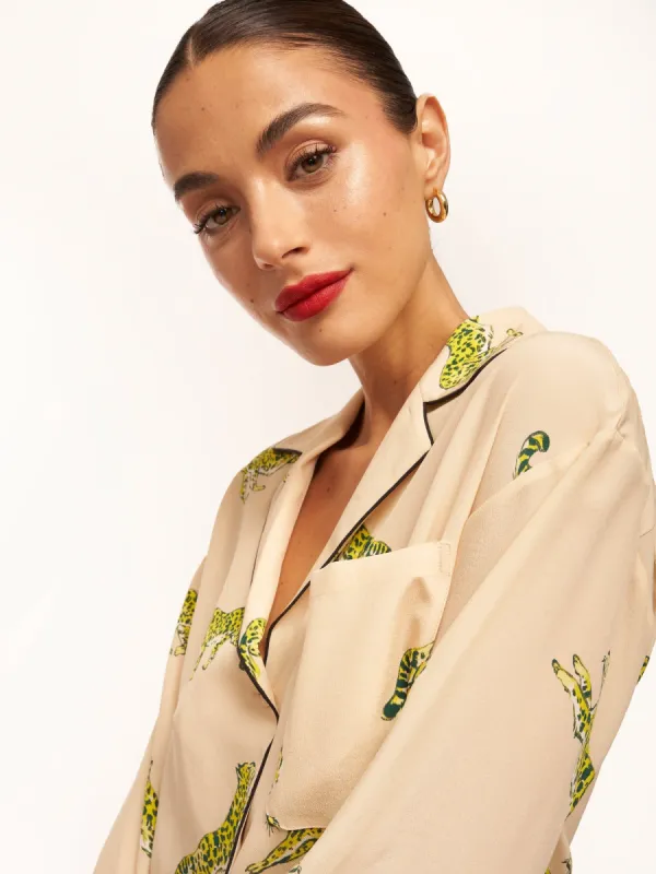 Shalom Long Sleeve Silk Shirt sold by Equipment