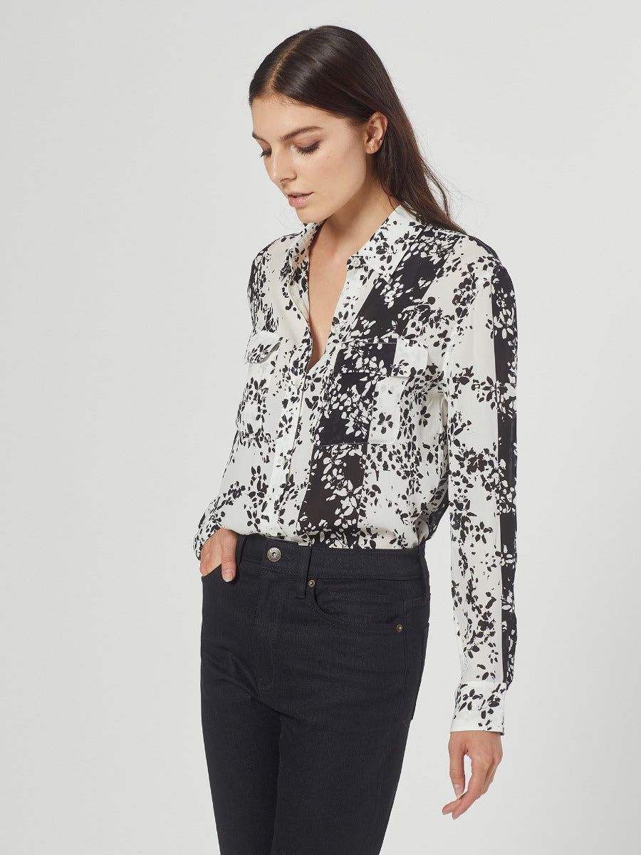 SIGNATURE SILK SHIRT sold by Equipment product image thumbnail 2