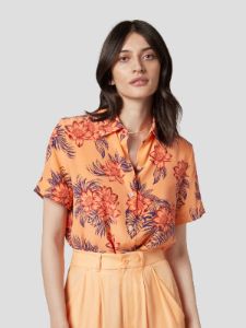 SHORT SLEEVE ESSENTIAL SILK SHIRT sold by Equipment