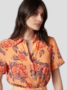 SHORT SLEEVE ESSENTIAL SILK SHIRT sold by Equipment