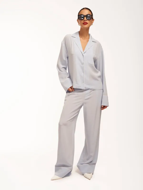 Shalom Long Sleeve Silk Shirt sold by Equipment