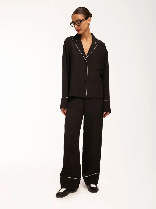 Shalom Long Sleeve Silk Shirt sold by Equipment