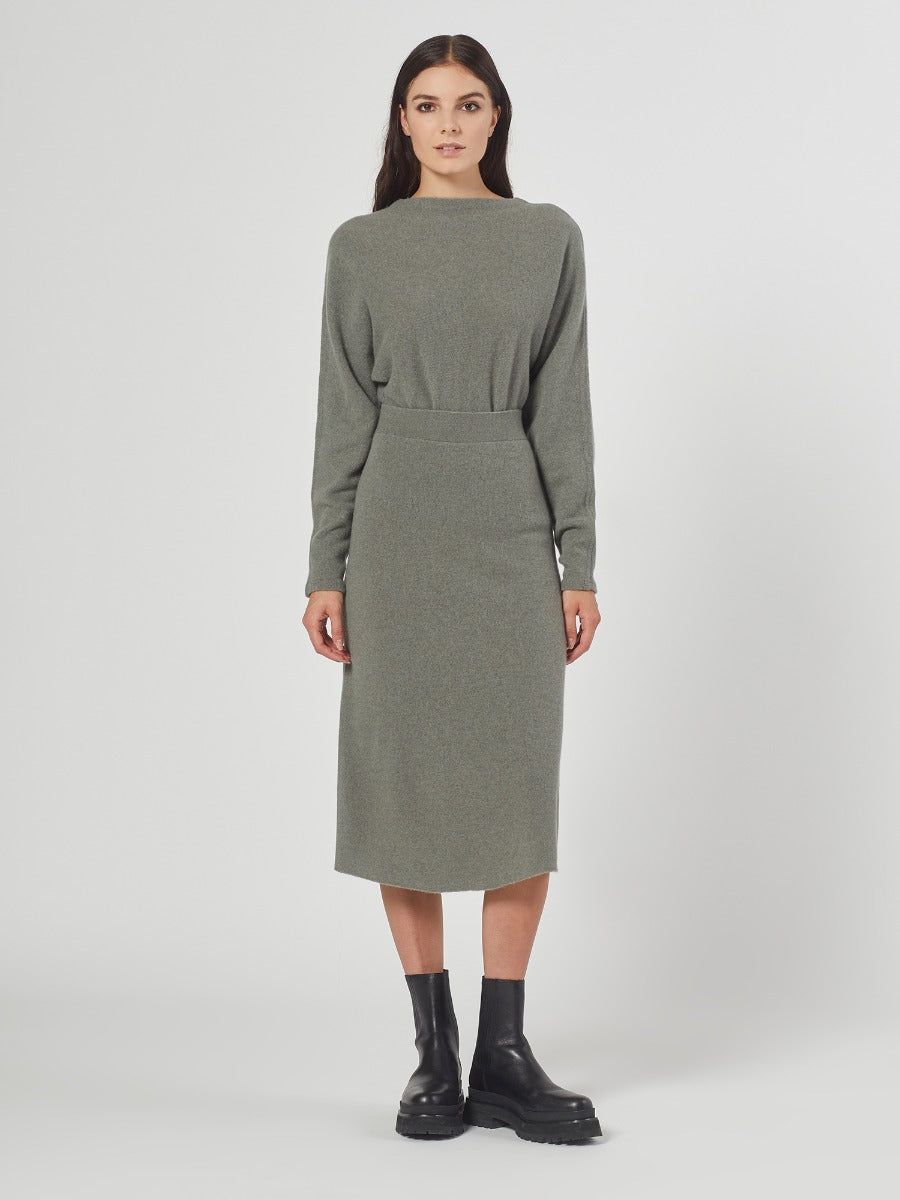 DAVENEY WOOL SKIRT sold by Equipment