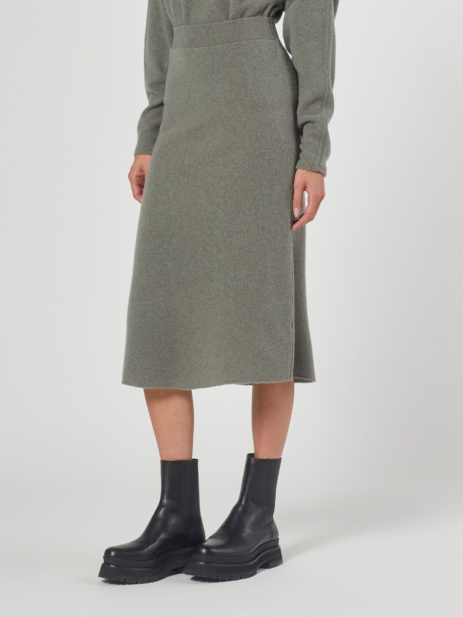 DAVENEY WOOL SKIRT sold by Equipment product image thumbnail 3