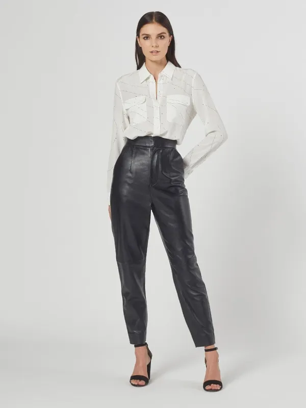 SLIM SIGNATURE SILK SHIRT sold by Equipment