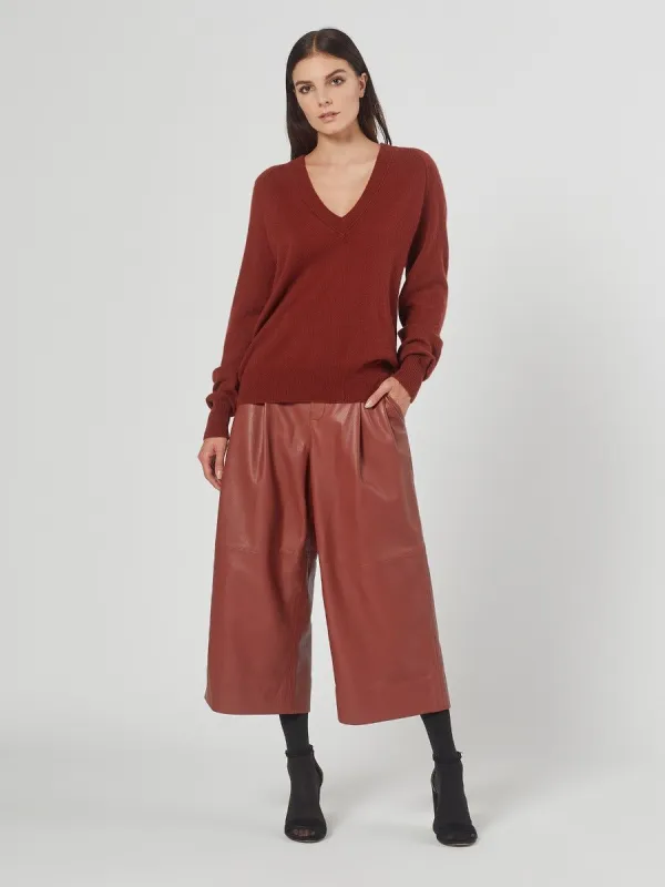 Madalene V-Neck Cashmere Sweater sold by Equipment