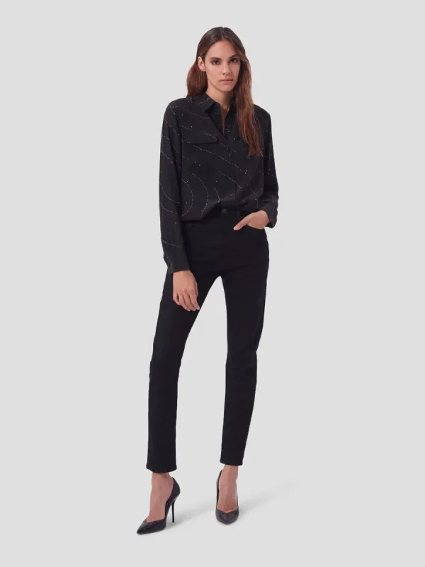 SLIM SIGNATURE SILK SHIRT sold by Equipment