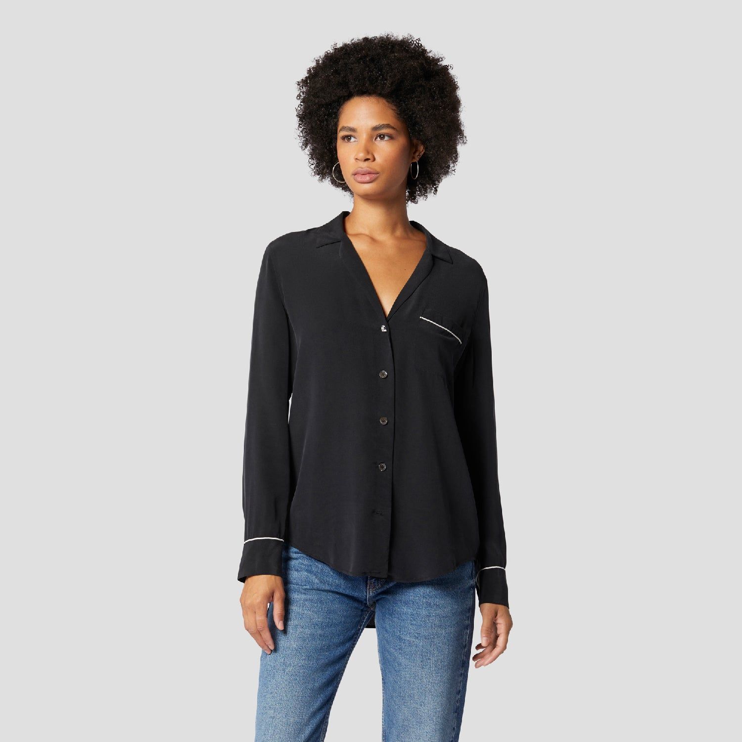 KEIRA SILK SHIRT sold by Equipment product image thumbnail 8