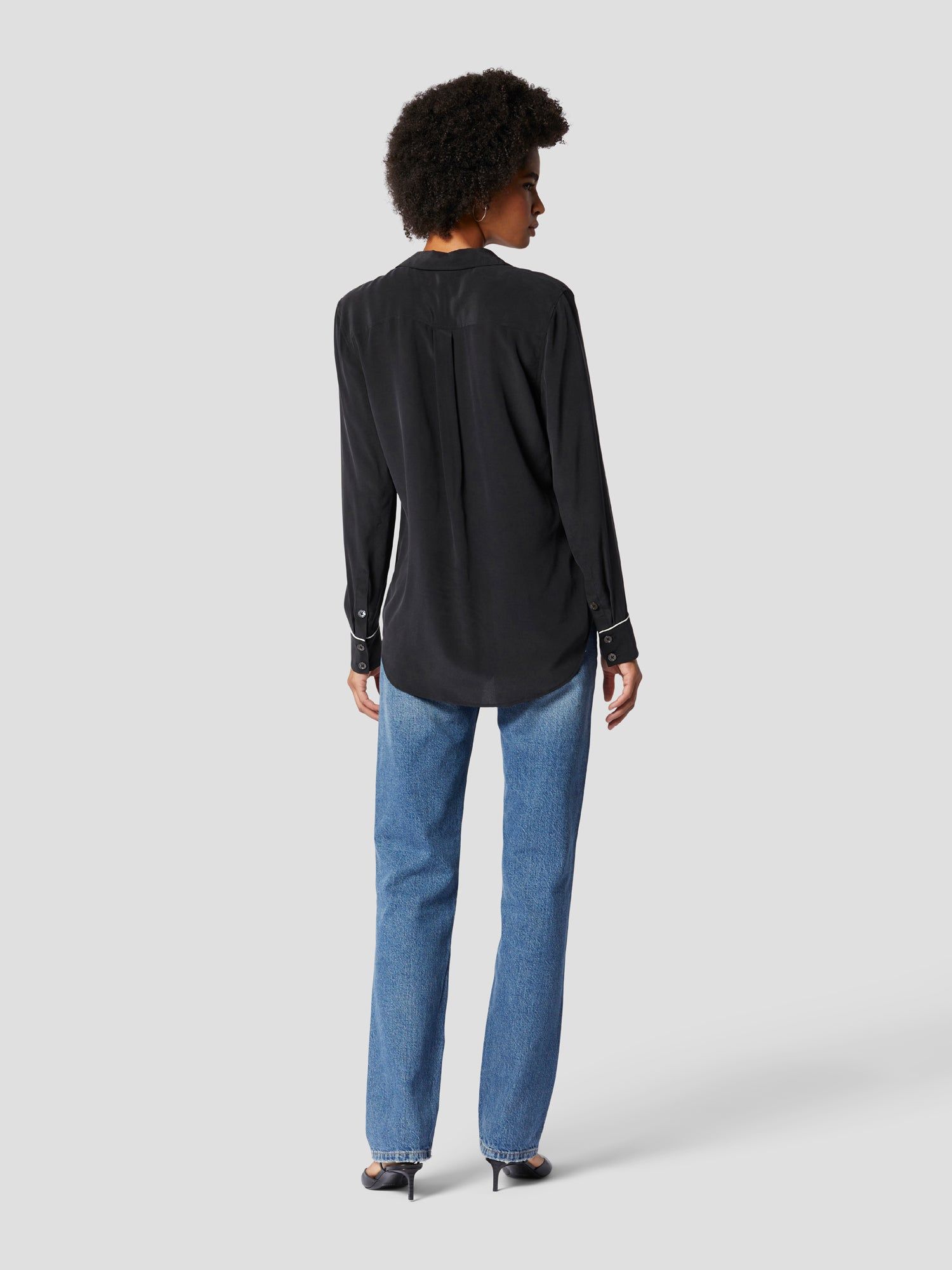 KEIRA SILK SHIRT sold by Equipment product image thumbnail 7