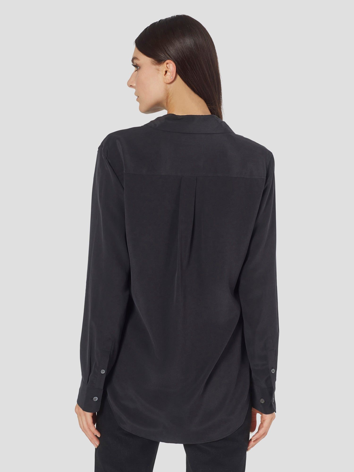 Signature Silk Shirt sold by Equipment product image thumbnail 5