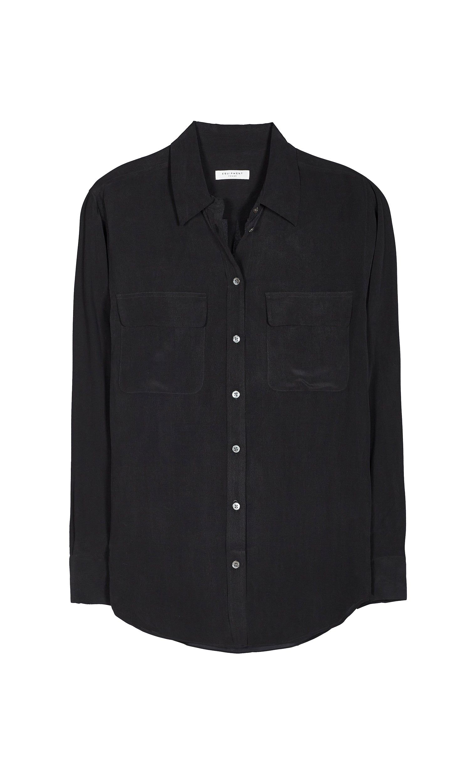 Signature Silk Shirt sold by Equipment product image thumbnail 6