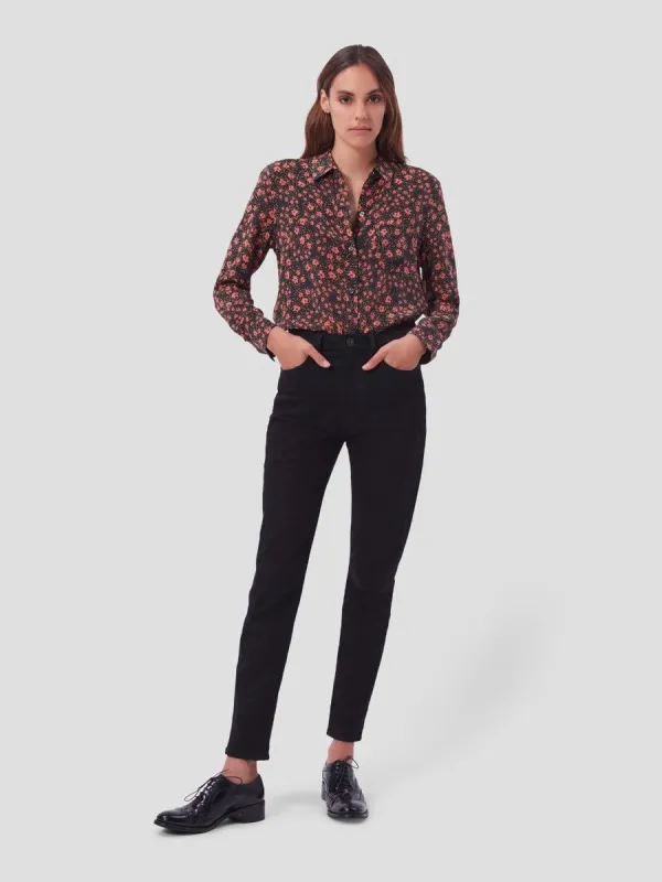 Leema Silk Shirt w/Pocket sold by Equipment