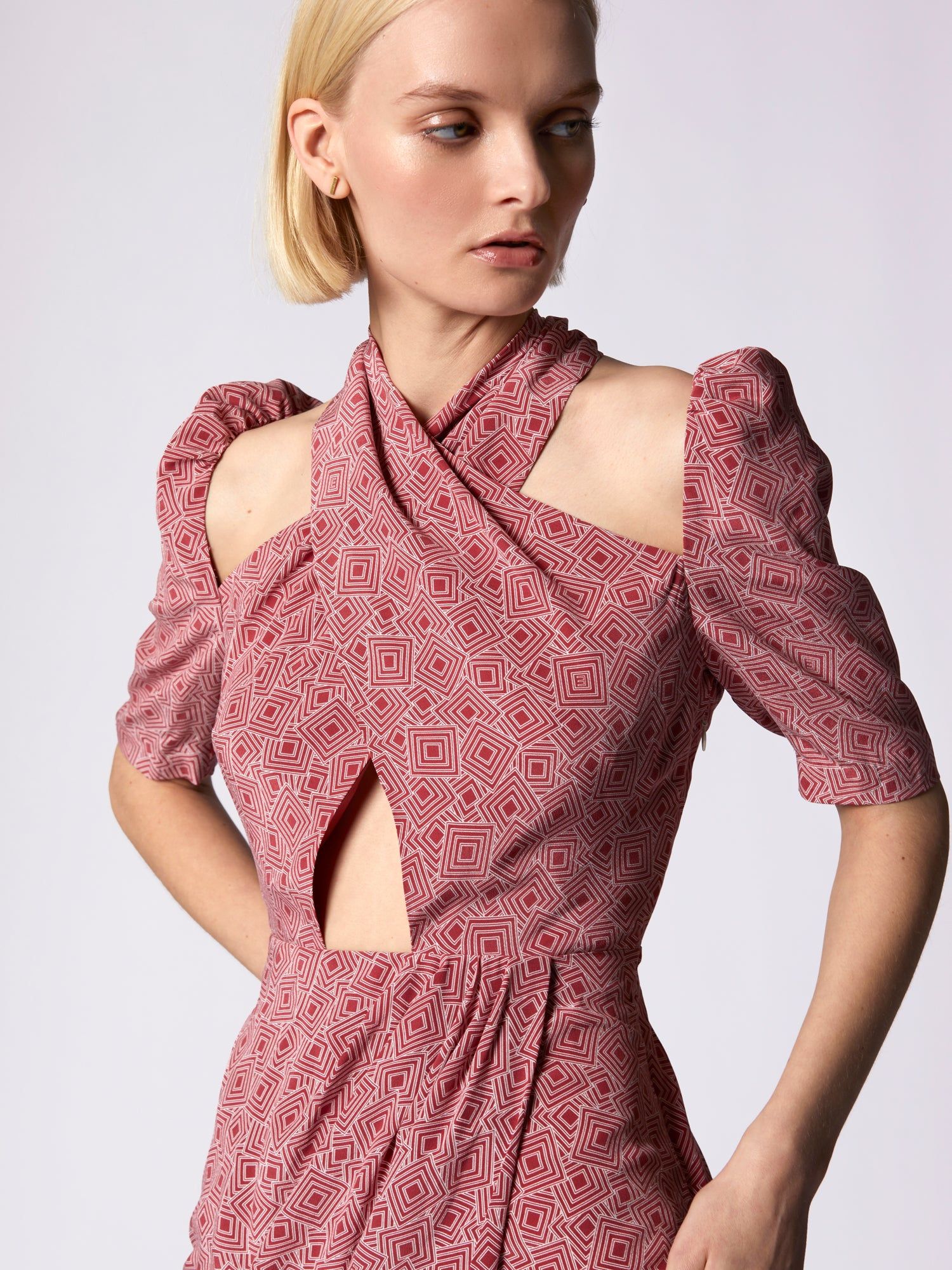 AVELINE MIDI SILK DRESS sold by Equipment product image thumbnail 2