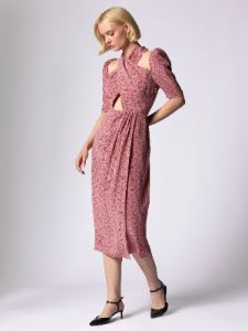 AVELINE MIDI SILK DRESS sold by Equipment