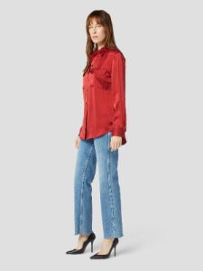 SIGNATURE SILK SATIN SHIRT sold by Equipment
