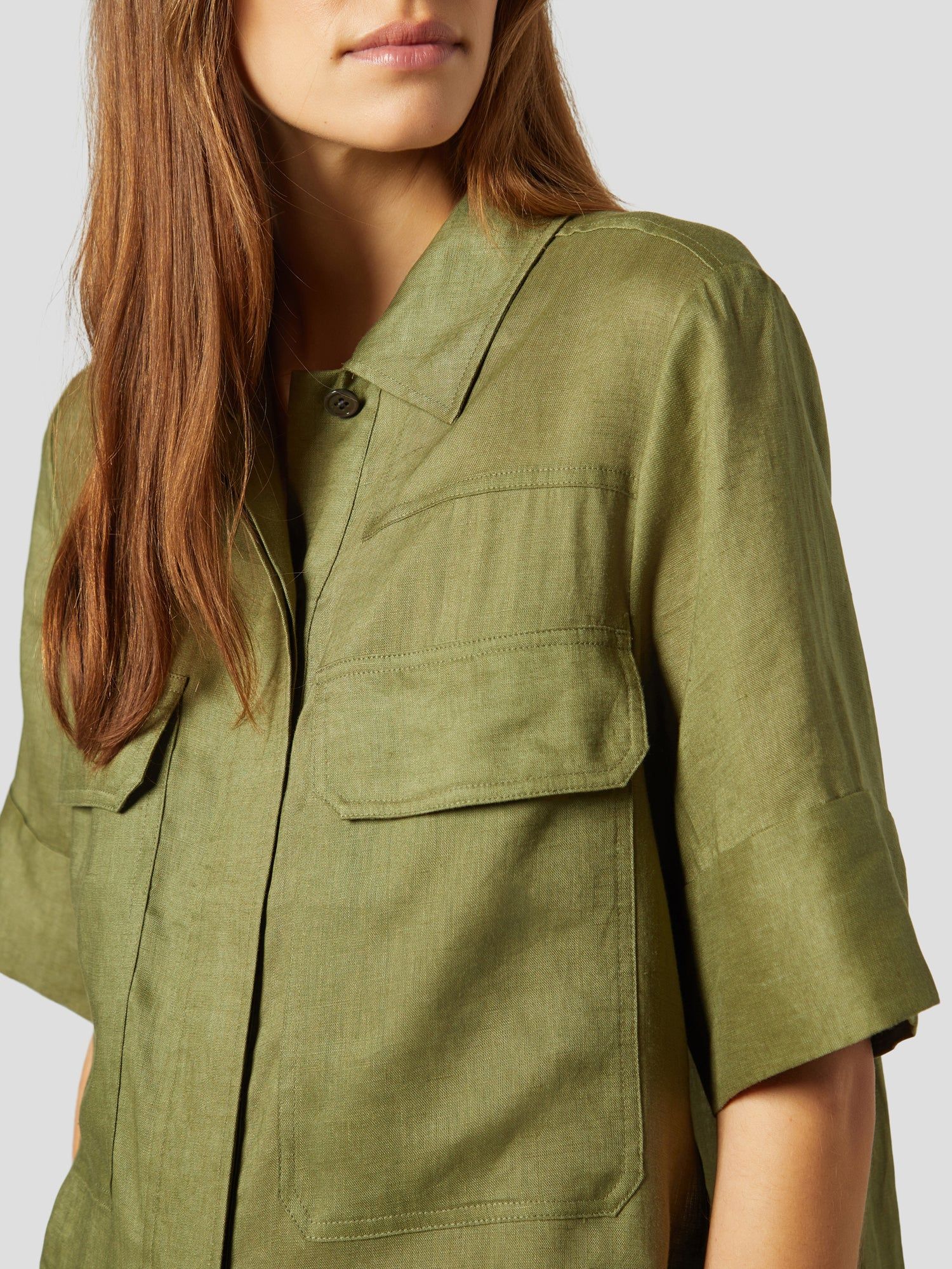 NAVARREL LINEN SHIRT sold by Equipment