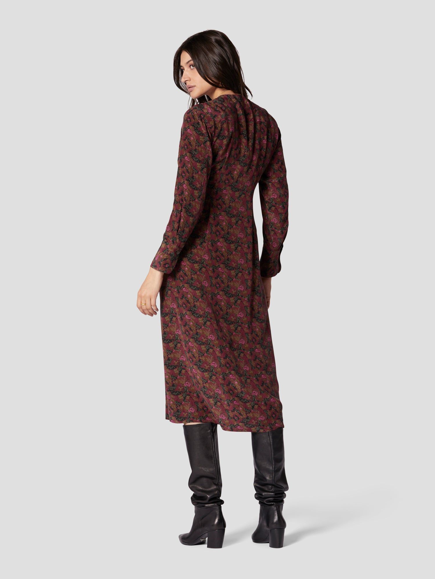 TEODORA SILK DRESS sold by Equipment product image thumbnail 6