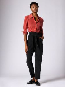QUINNE LONG SLEEVE SILK SHIRT sold by Equipment