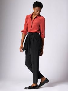 QUINNE LONG SLEEVE SILK SHIRT sold by Equipment