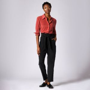QUINNE LONG SLEEVE SILK SHIRT sold by Equipment